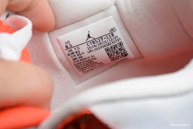 MaikeSneakers Air 4 Jordan OrangeCT8527-118 Team 0516